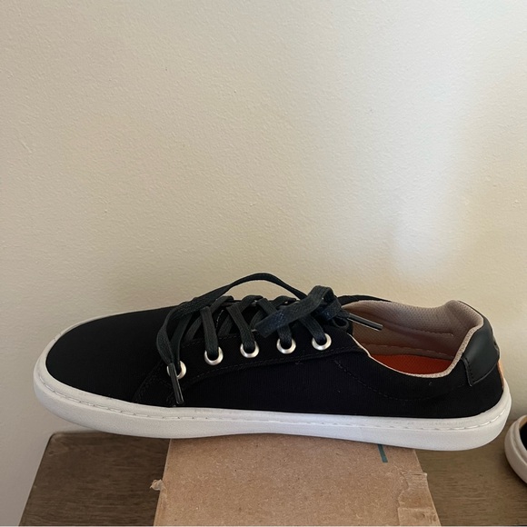 Origo Women’s Black Everyday Sneakers 7.5 Cotton Canvas NWT - Picture 8 of 14